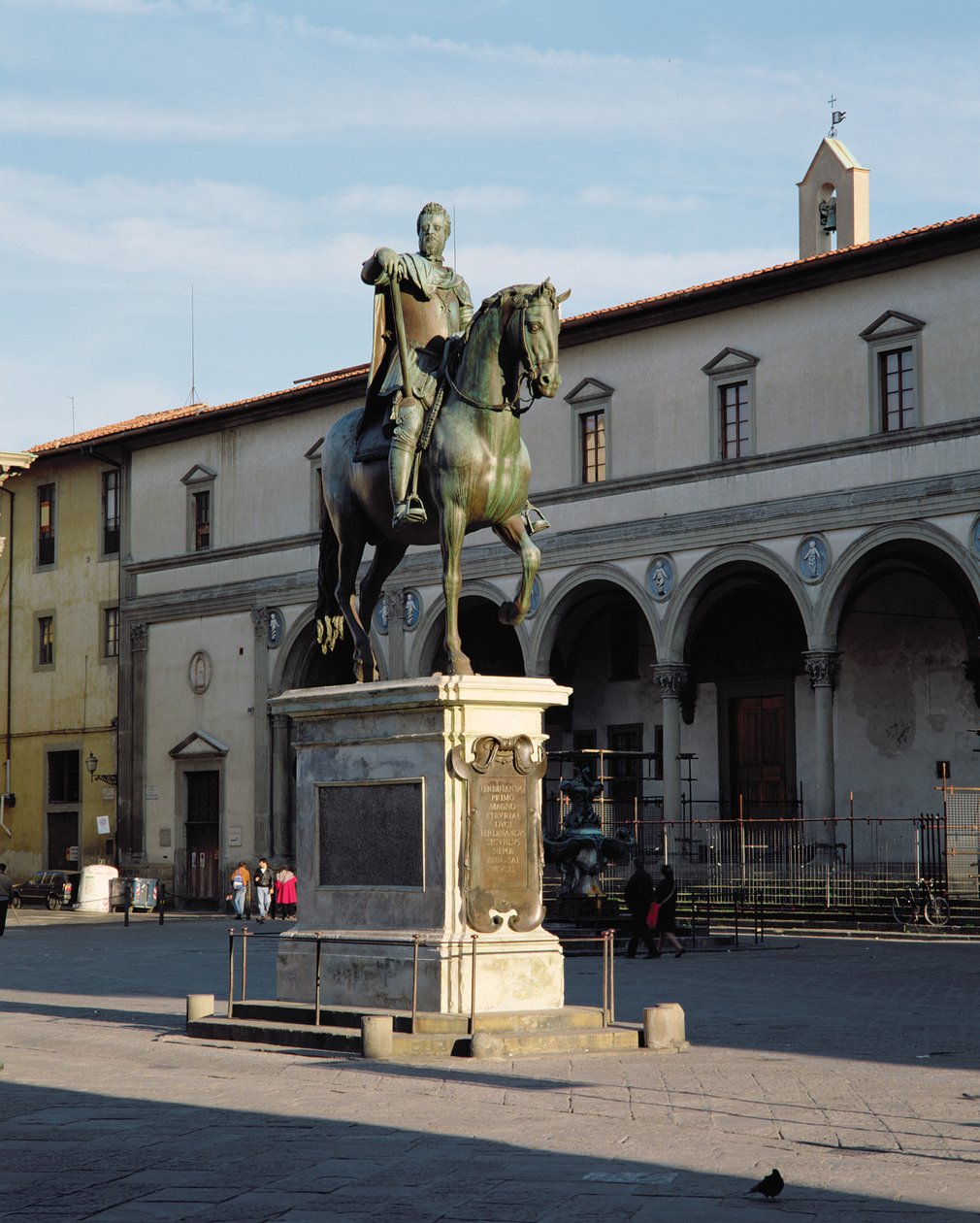 Jezdecká socha velkovévody Ferdinanda, 1608 (bronz) od Giambologna