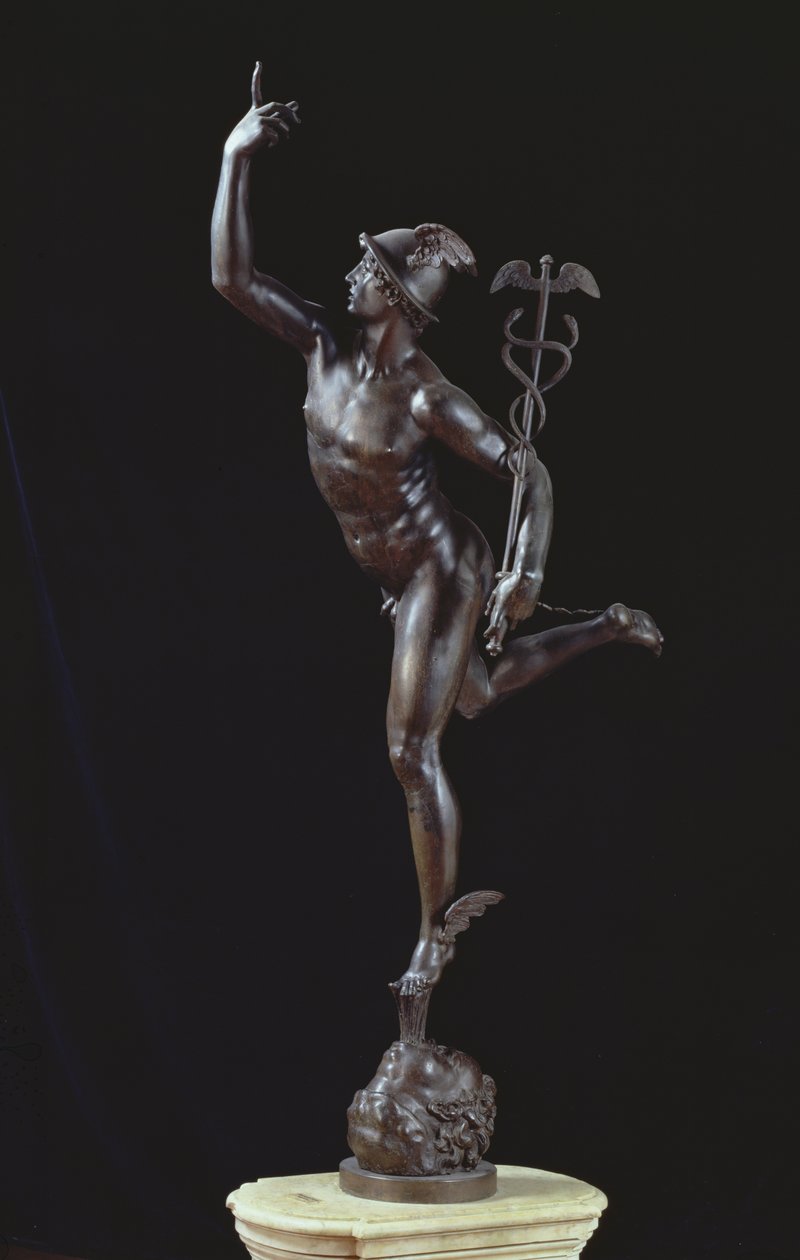 Merkur, 1580 (bronz) od Giambologna