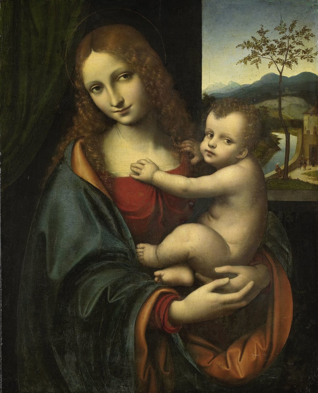 Madonna a dítě od Giampetrino (attributed to)