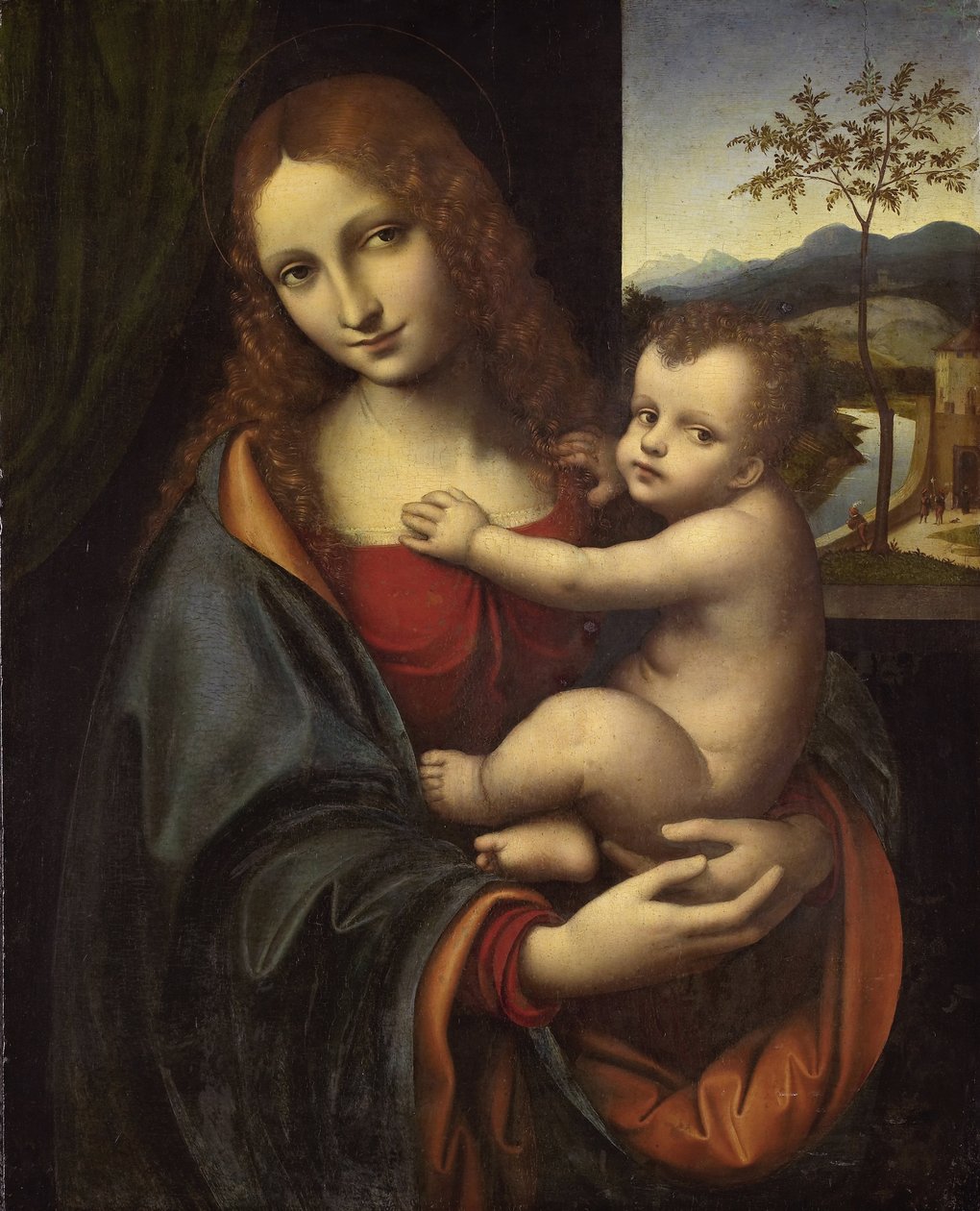 Panna a dítě, 1510-1525 od Giampietrino