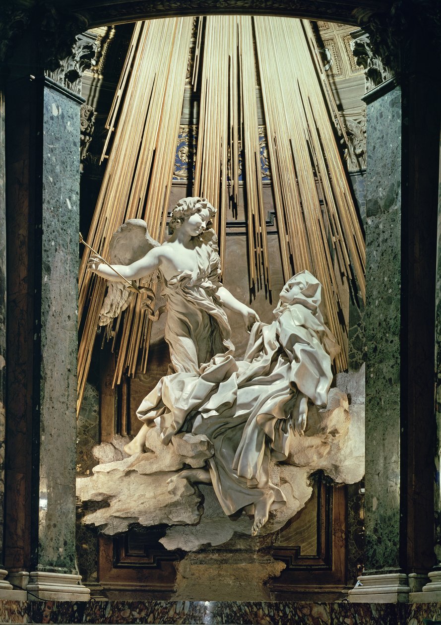 Extáze svaté Terezy (mramor) od Gian Lorenzo Bernini