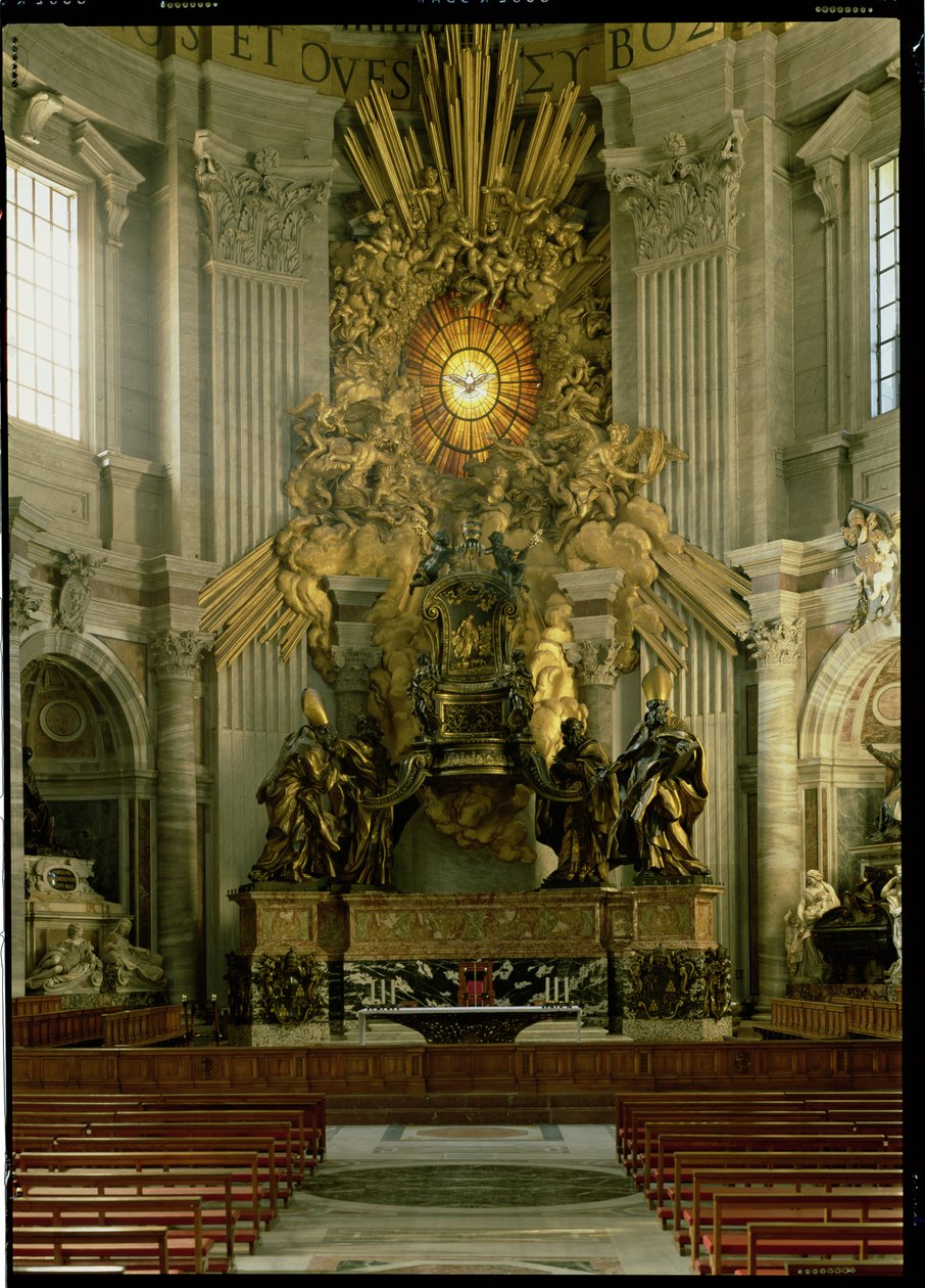 Stolec sv. Petra, 1665 (bronz) od Gian Lorenzo Bernini