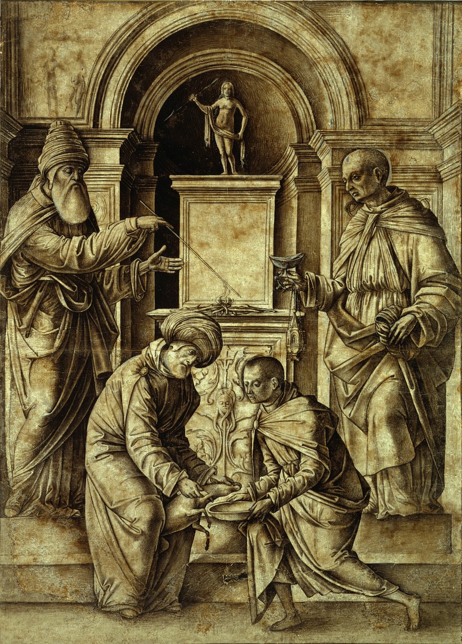 Obětní scéna od Gian Francesco de Maineri