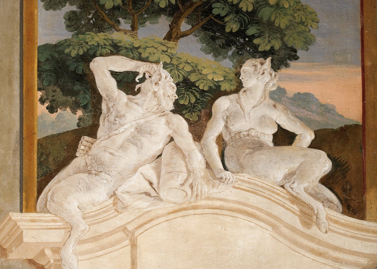 Fauns, 1757 od Giovanni Domenico Tiepolo