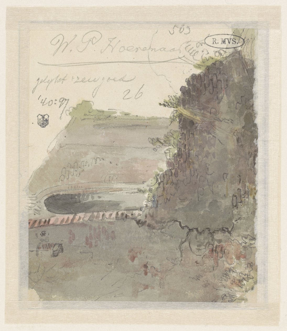 Zřícenina od Gijsbertus Craeyvanger