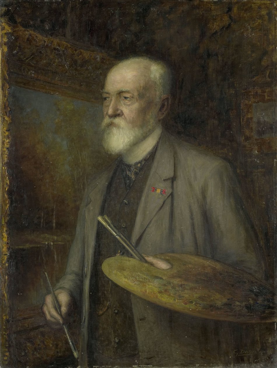 Johannes Gijsbert Vogel (1828-1915), malíř od Gijsbertus Derksen