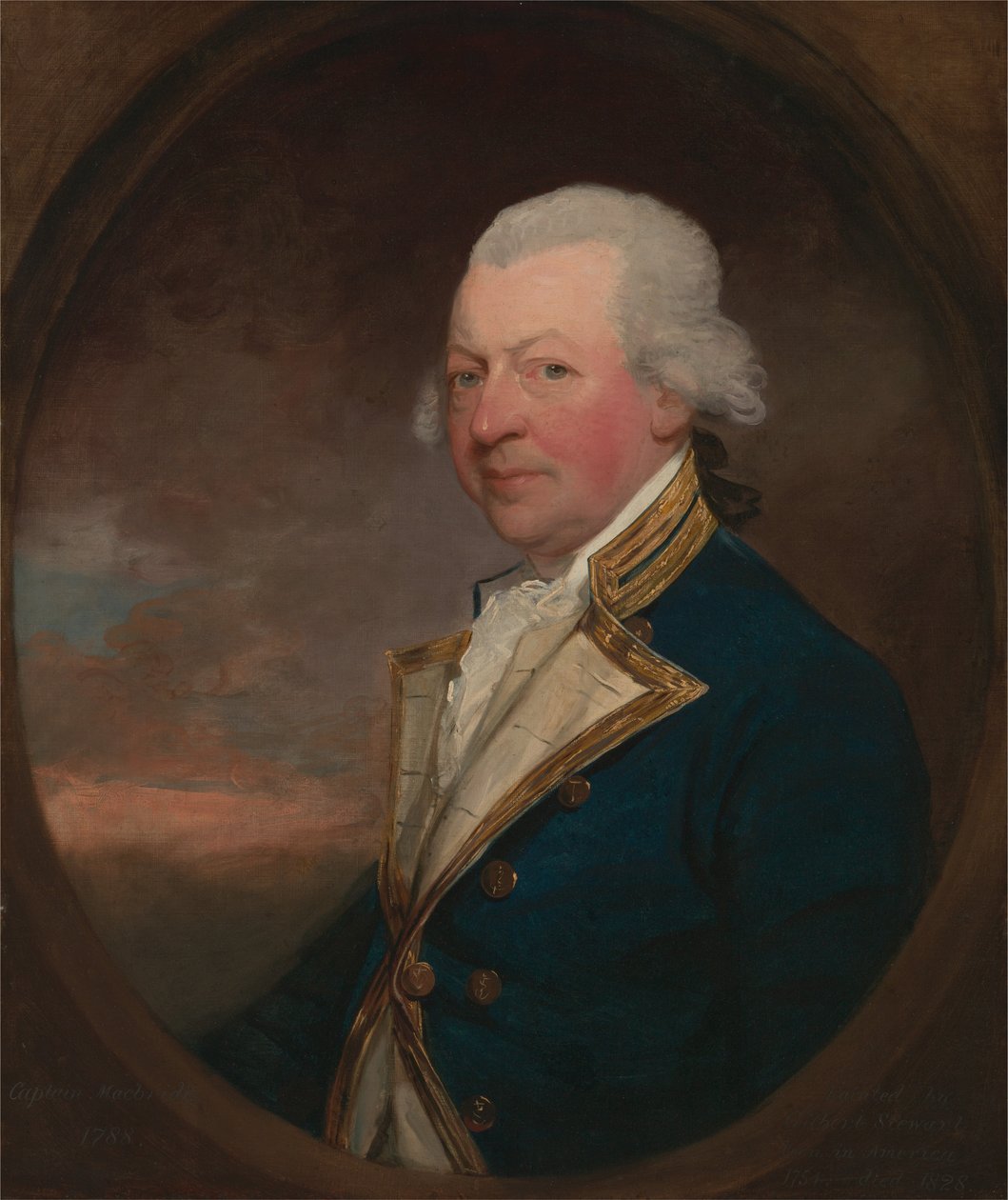 Kapitán John MacBride od Gilbert Stuart