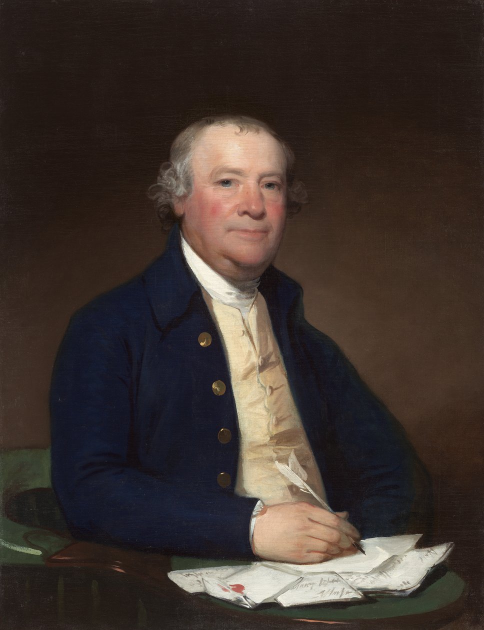 Kapitán Joseph Anthony, 1794 od Gilbert Stuart