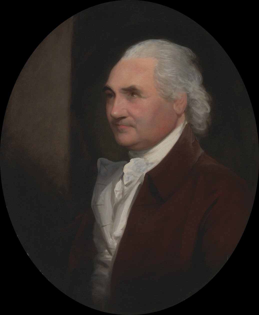Plukovník Isaac Barre od Gilbert Stuart