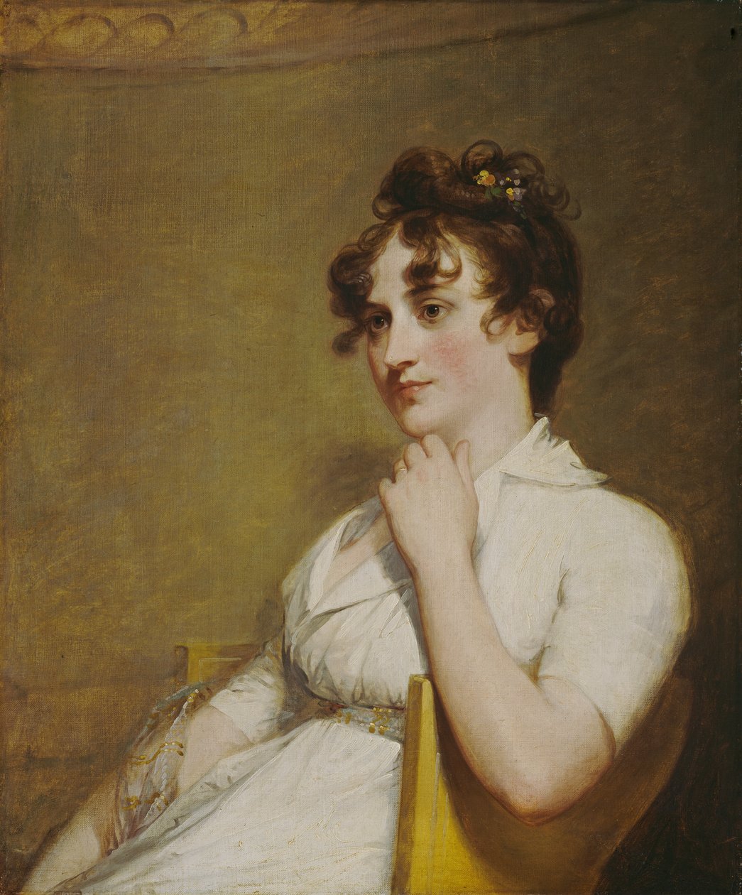 Eleanor Parke Custis Lewis (paní Lawrence Lewis), 1804 od Gilbert Stuart