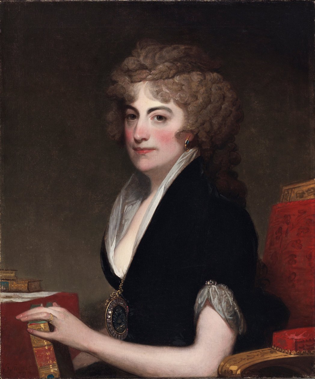 Portrét Anne Willing Bingham od Gilbert Stuart