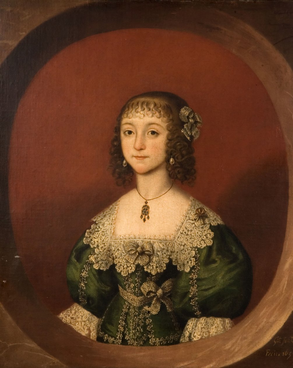 Portrét dívky, 1638. od Gilbert Jackson