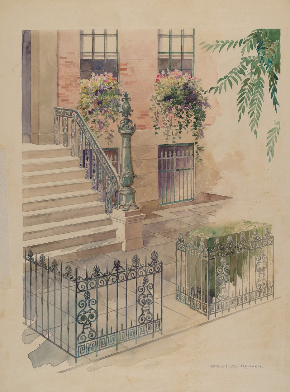 Balkon, 19351942. od Gilbert Sackerman