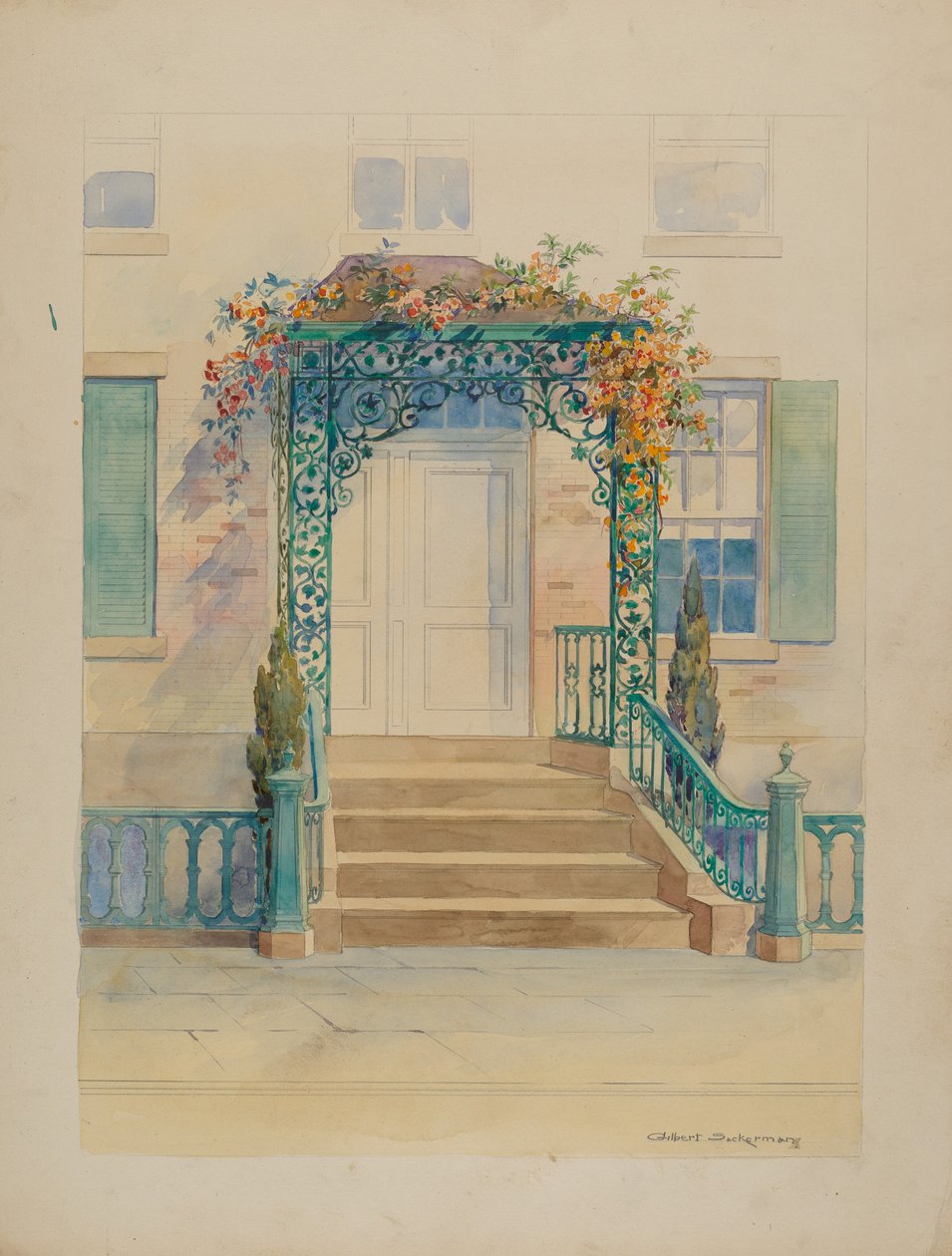 Okrasné železo, c. 1936. od Gilbert Sackerman
