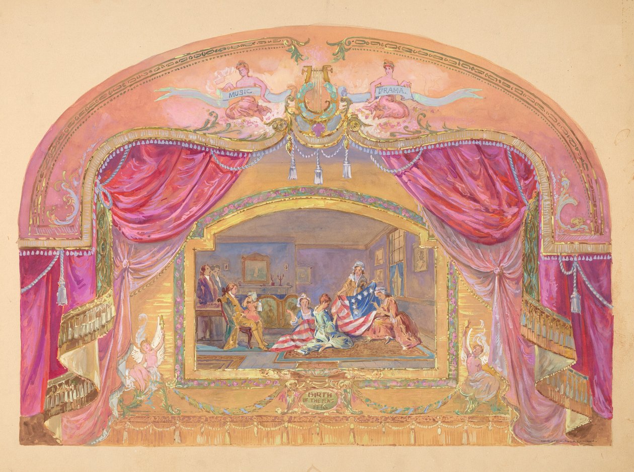 Divadelní malba, 19351942. od Gilbert Sackerman