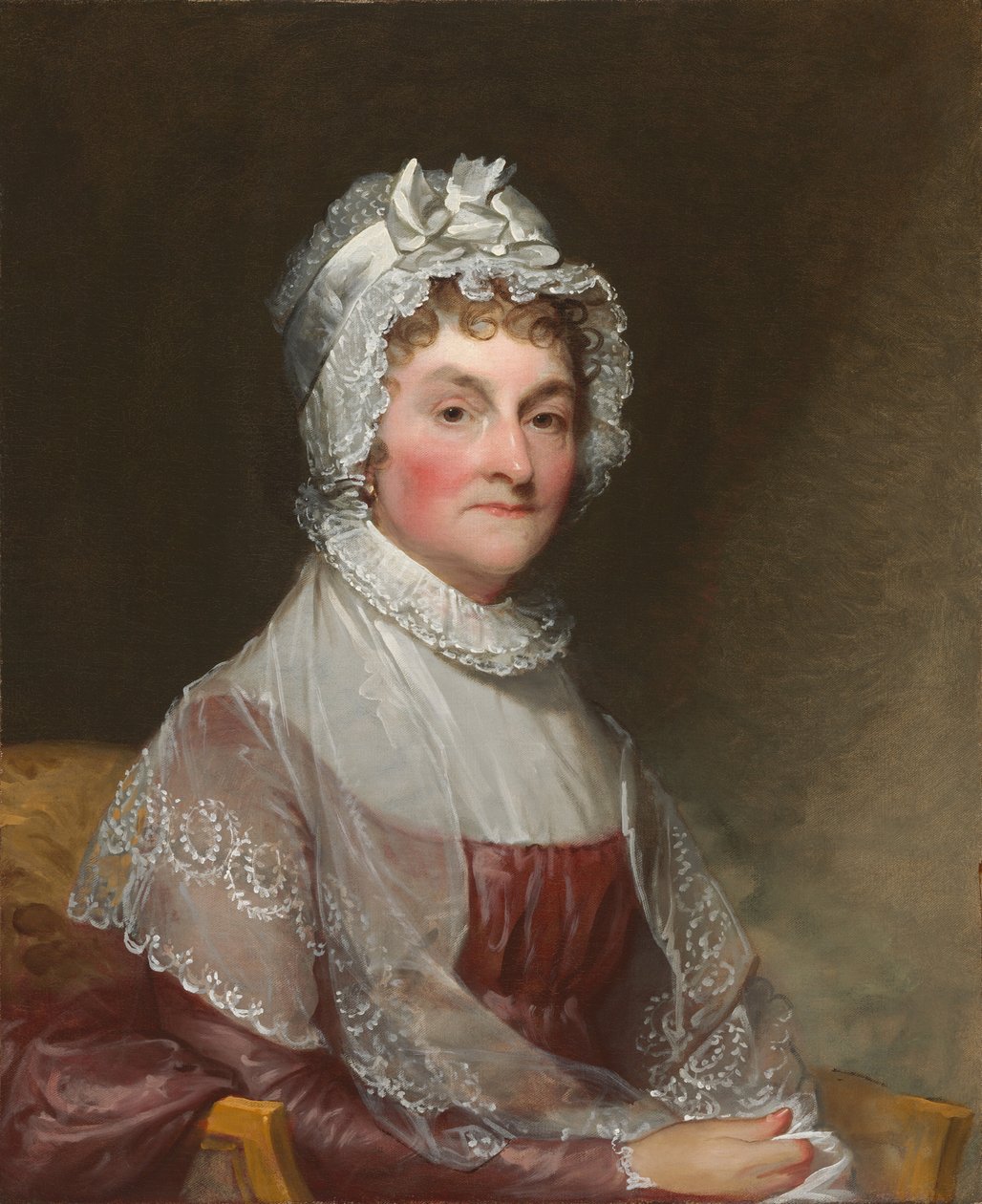 Abigail Smith Adams Paní John Adams, 18001815. od Gilbert Stuart