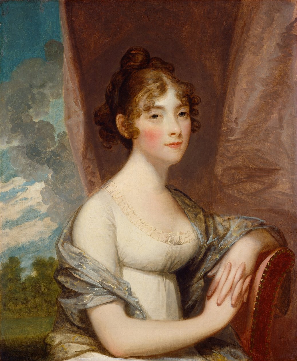 Ann Barryová, 18031805. od Gilbert Stuart