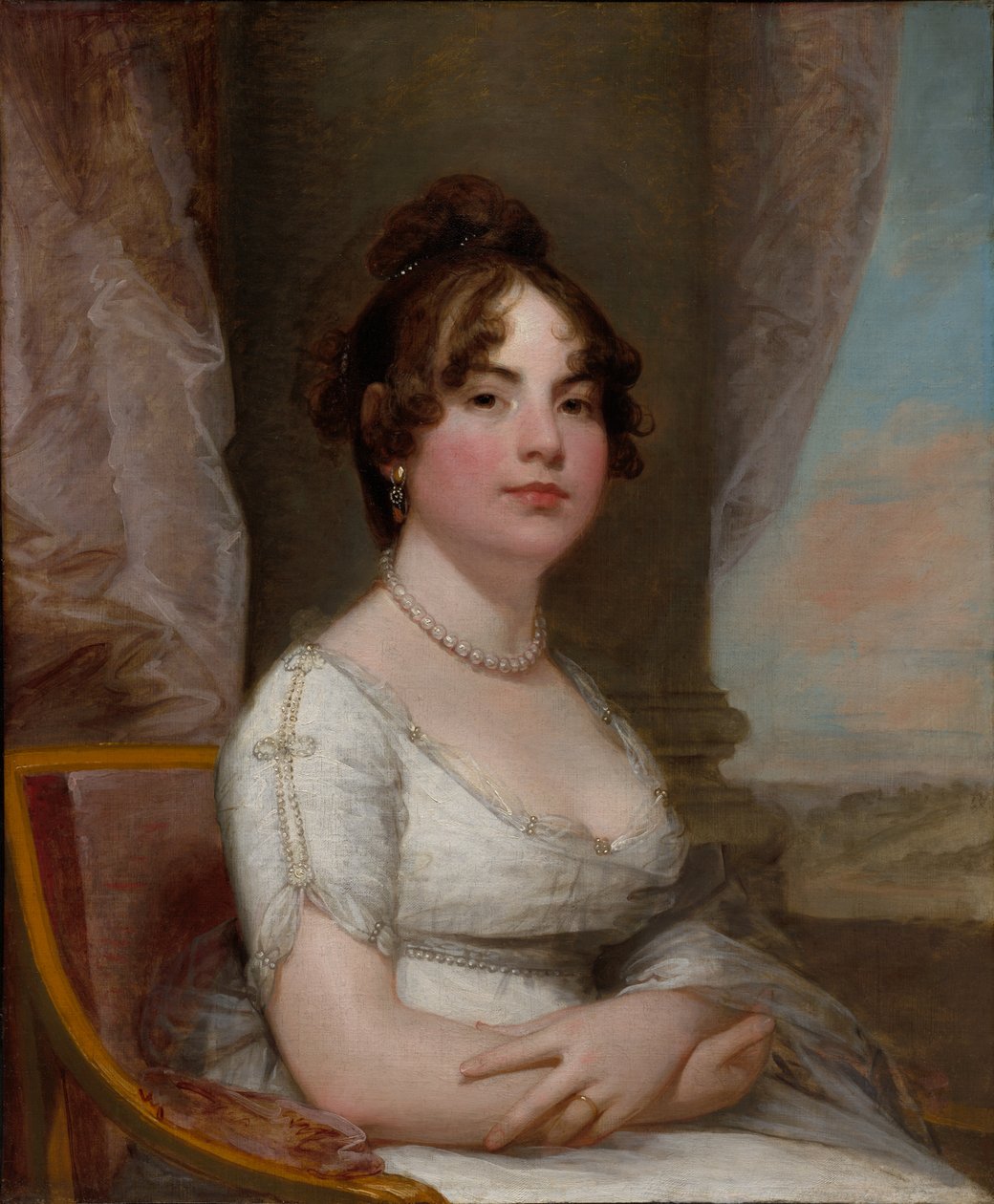 Elizabeth Beltzhoover Mason, c. 1803-1805. od Gilbert Stuart