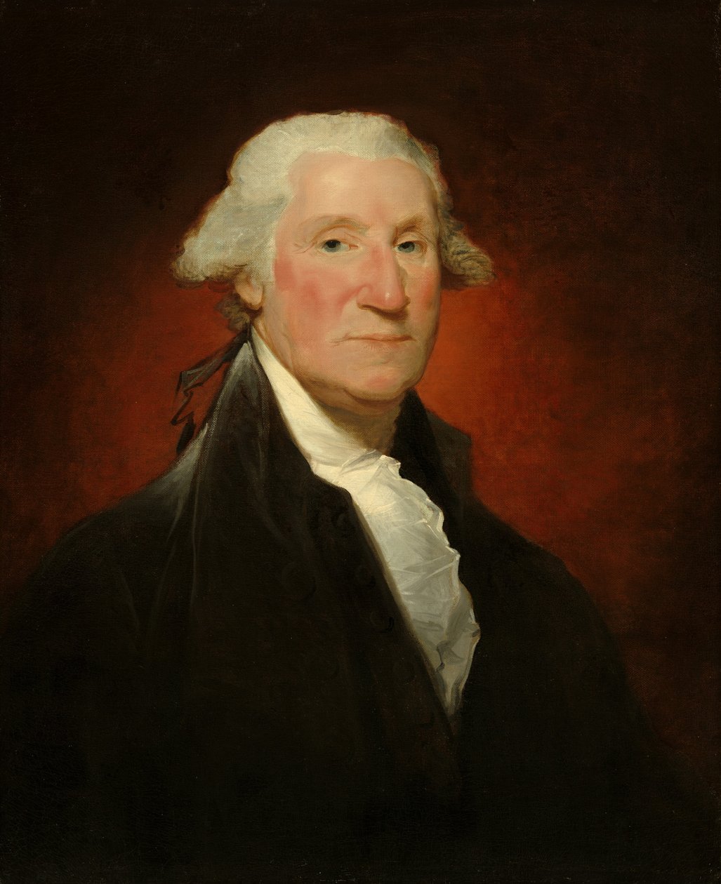 George Washington (portrét Vaughana) od Gilbert Stuart