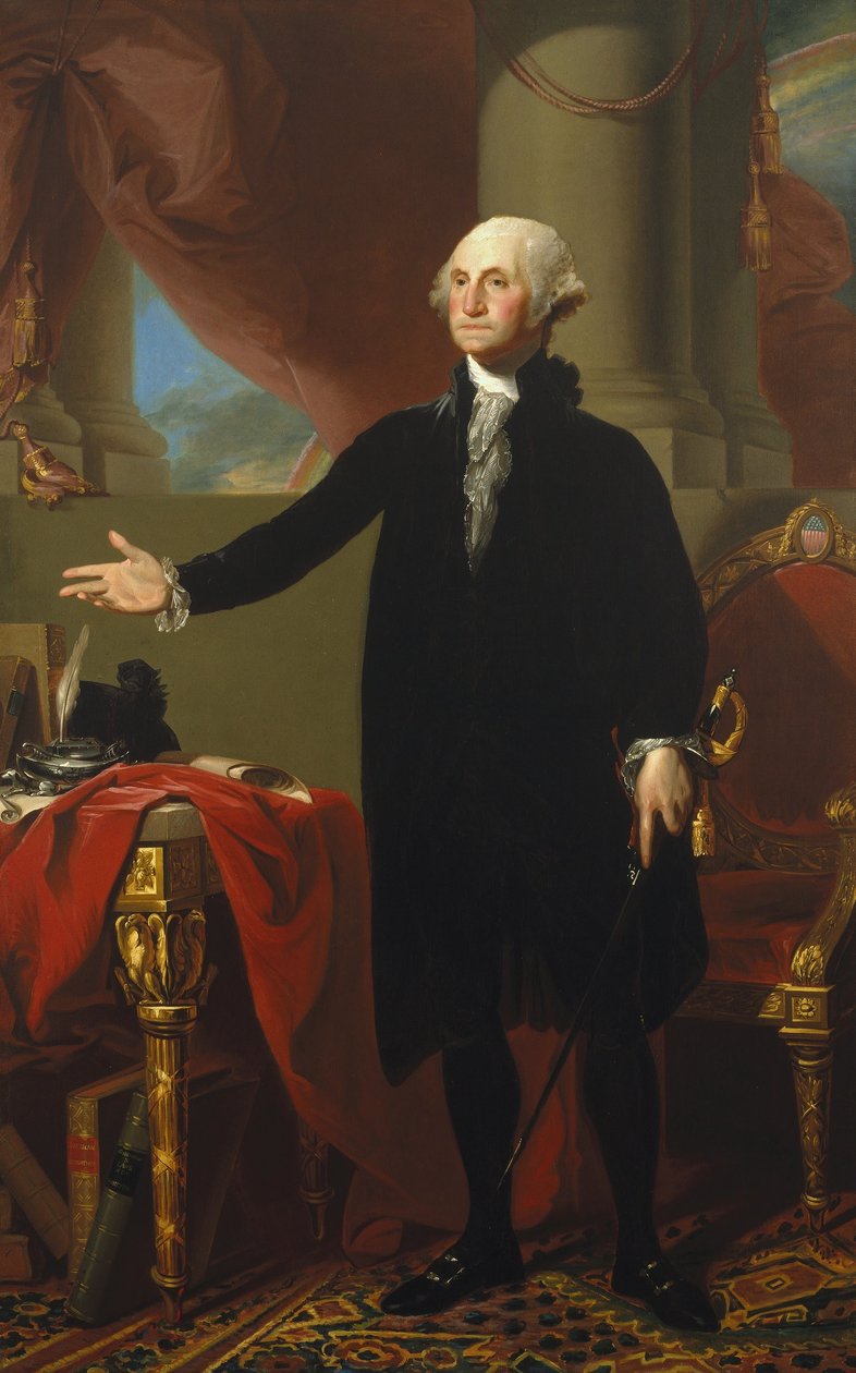 George Washington od Gilbert Stuart