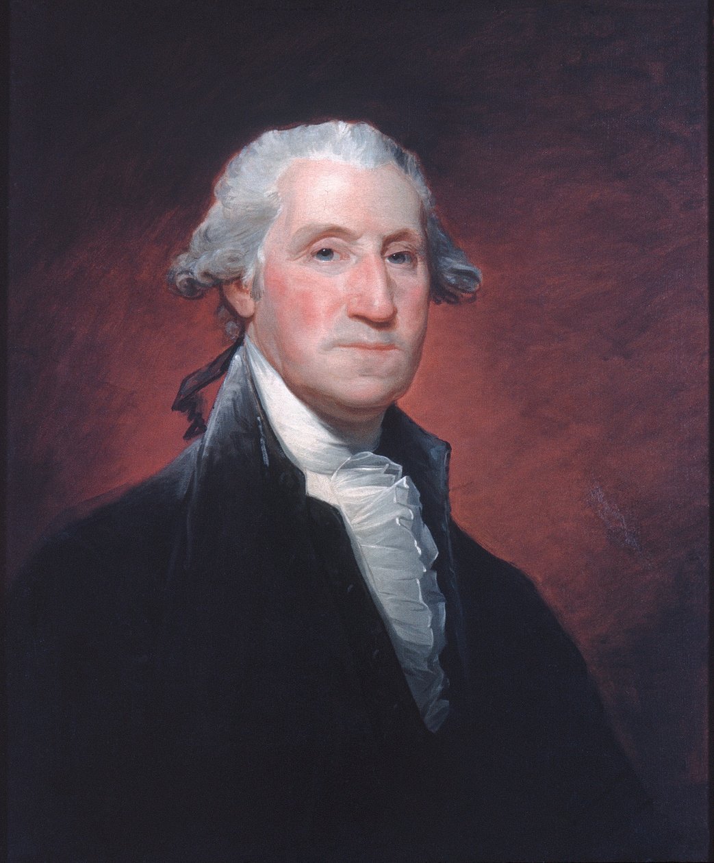 George Washington, kolem 1798-1800 (olej na plátně) od Gilbert Stuart