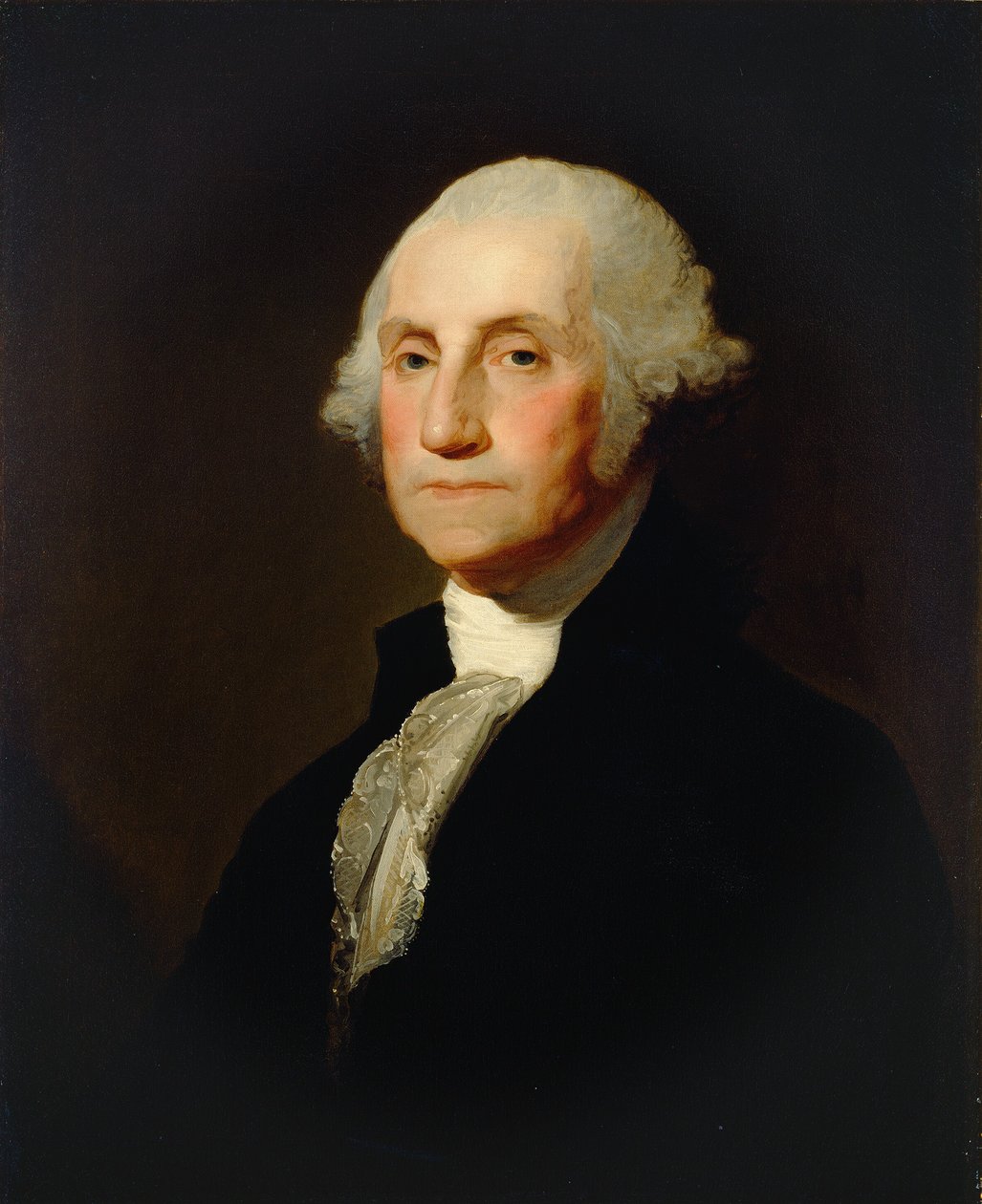 George Washington, c. 18031805. od Gilbert Stuart