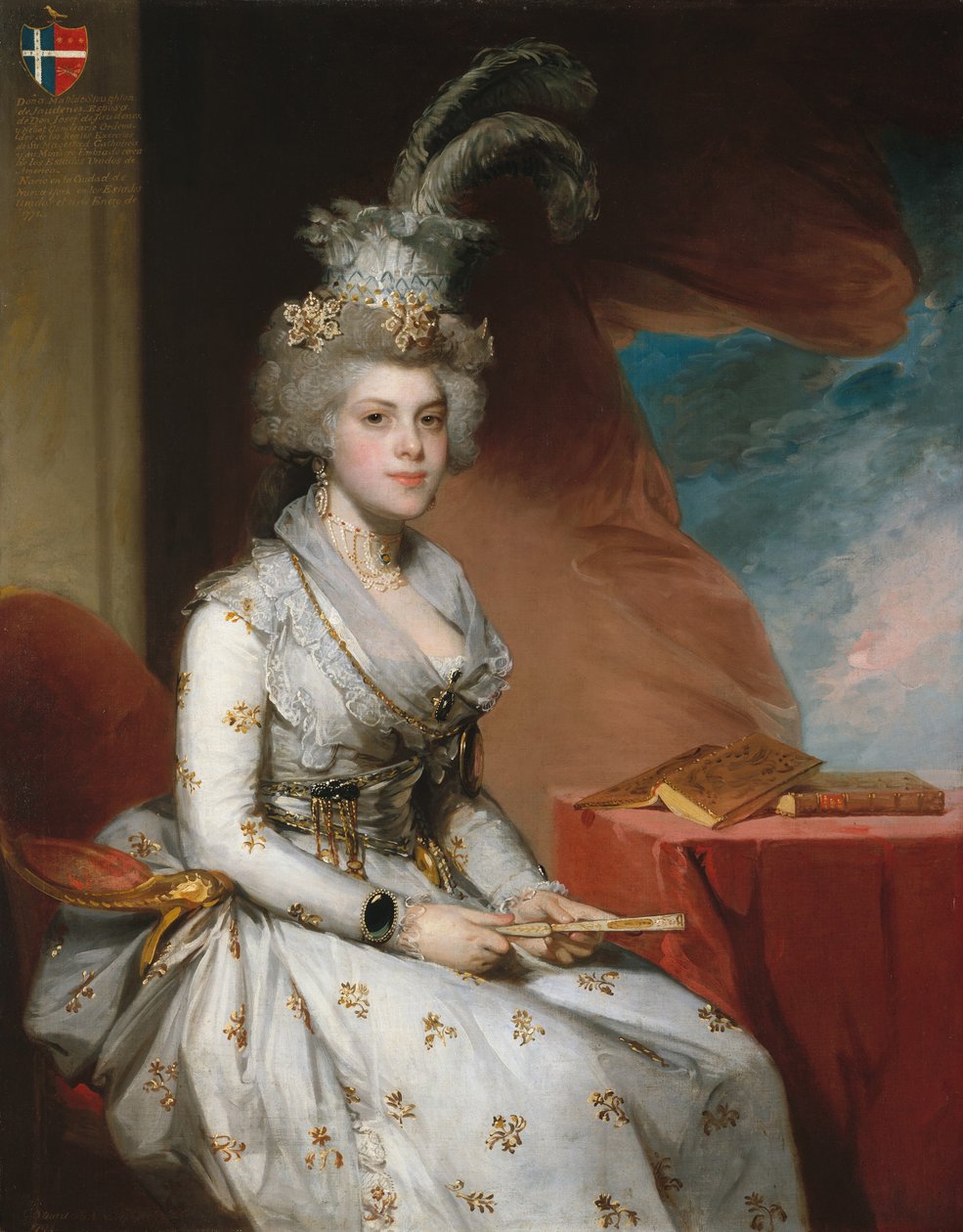 Matilda Stoughton de Jaudenes od Gilbert Stuart