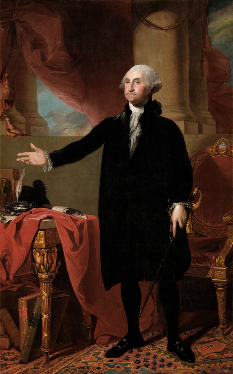 Portrét George Washingtona od Gilbert Stuart
