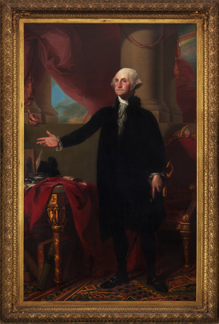 Portrét George Washingtona, 1796 od Gilbert Stuart