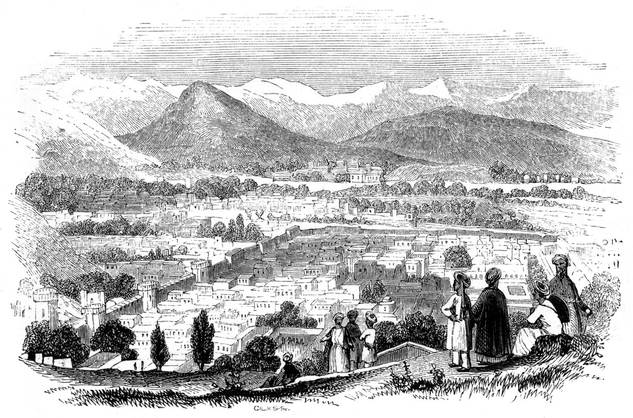 Pohled na Obscene, 1847 od Giles