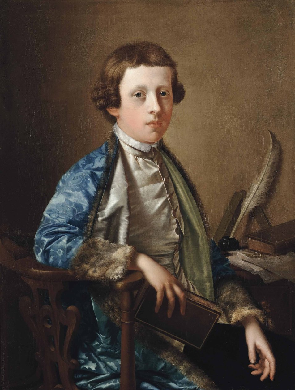 Portrét chlapce od Giles Hussey