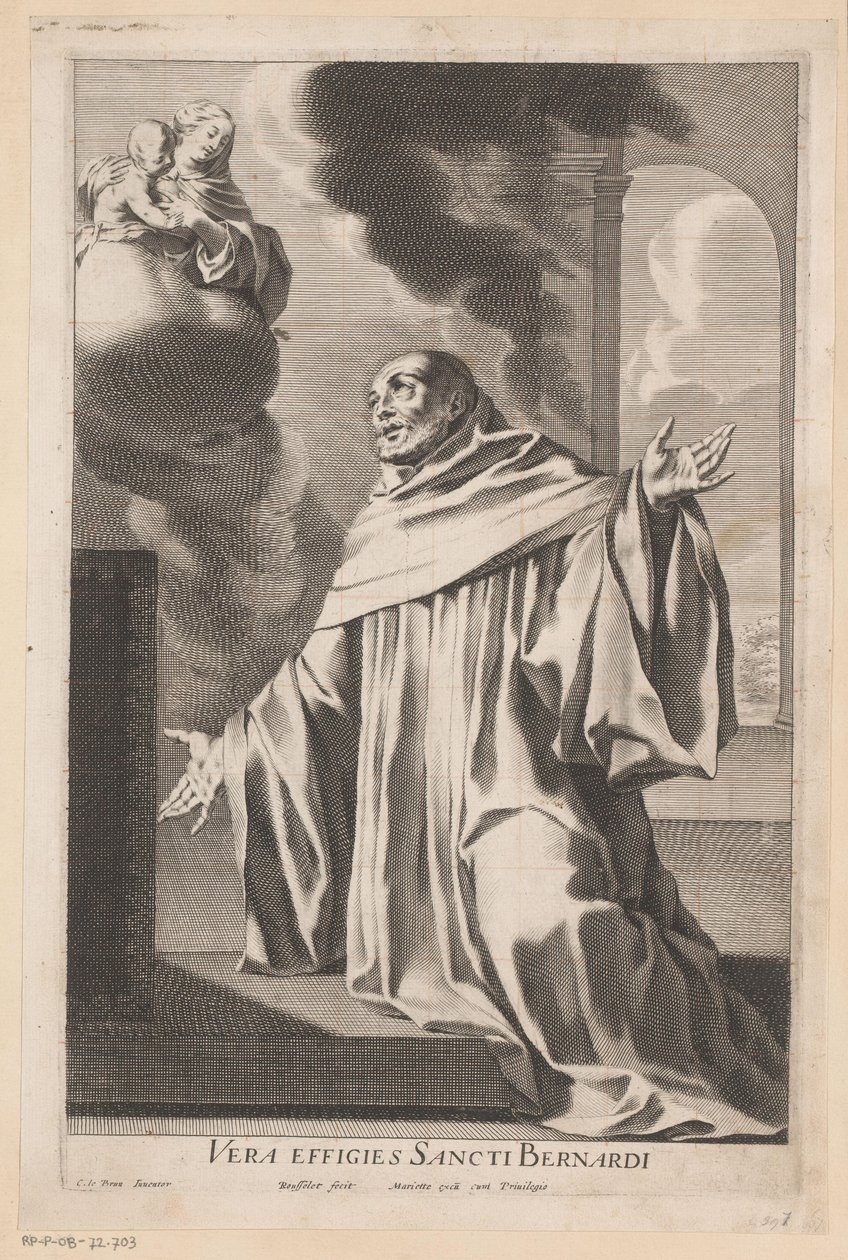 Svatý Bernard z Clairvaux od Gilles Rousselet