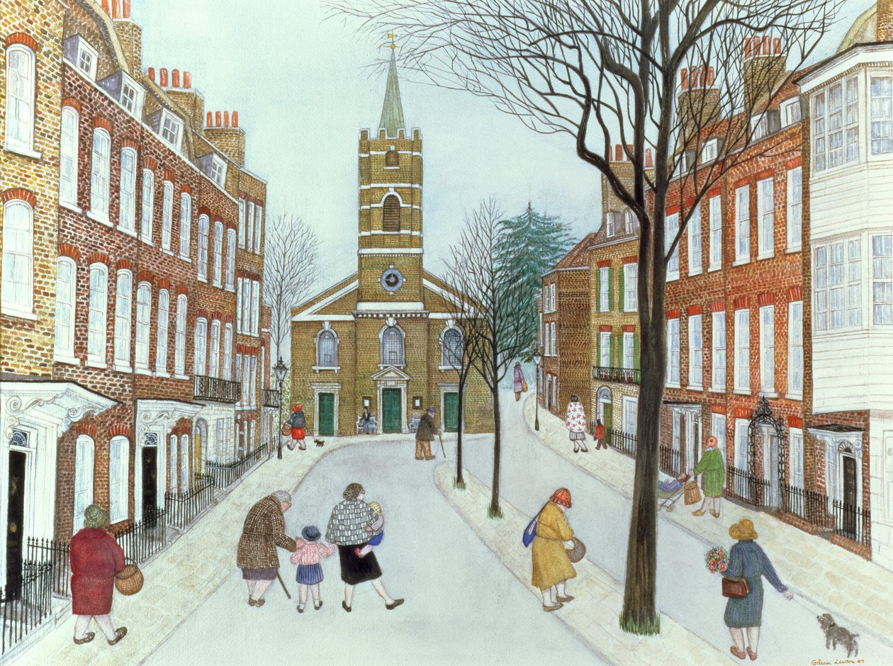 Church Row II, Hampstead od Gillian Lawson