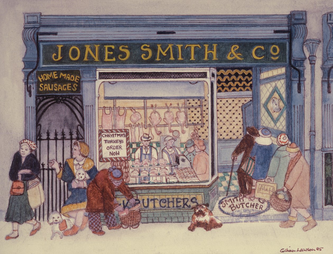 Jones Smith & Co., Řeznictví od Gillian Lawson