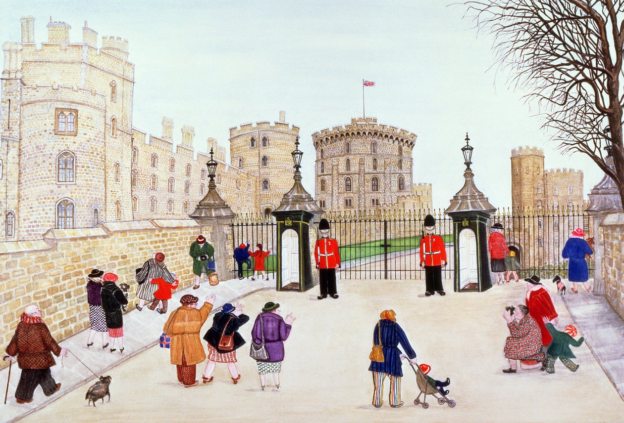 Windsor Castle Hill od Gillian Lawson