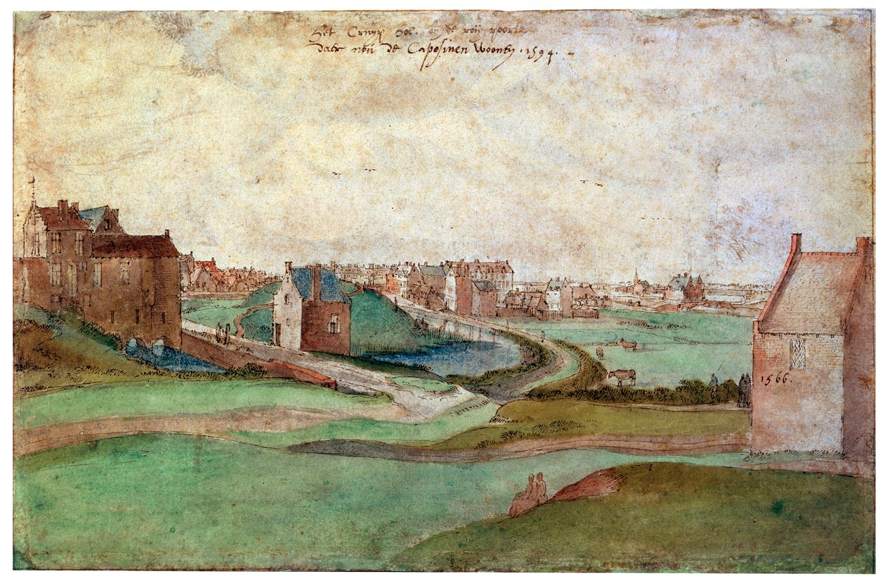 Krajina poblíž Antverp, 1566. od Gillis Mostaert
