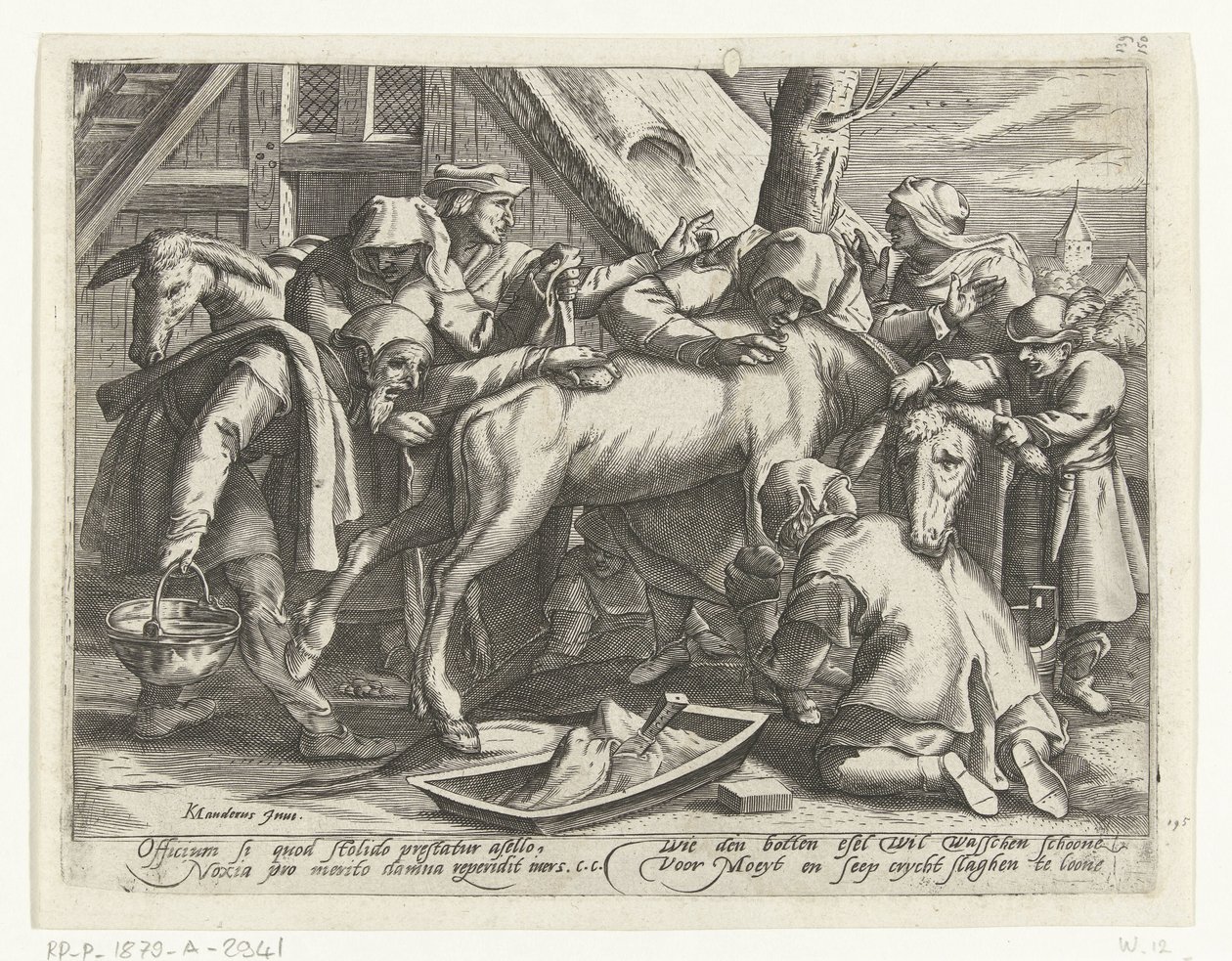 Mytí osla od Gillis van Breen