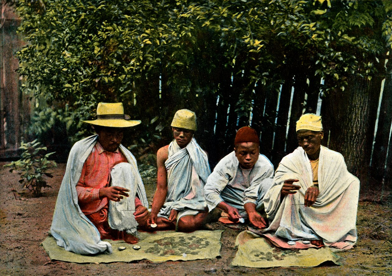 Směnárníci Hova, Madagaskar, konec 19. století. od Gillot