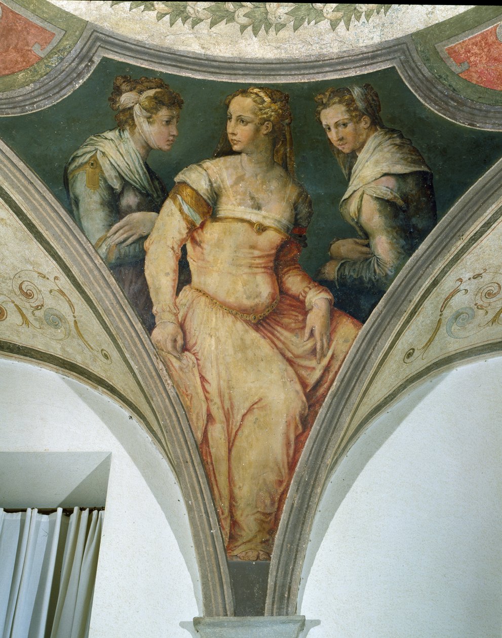 Múzy, Apollónova komnata a múzy od Giorgio Vasari