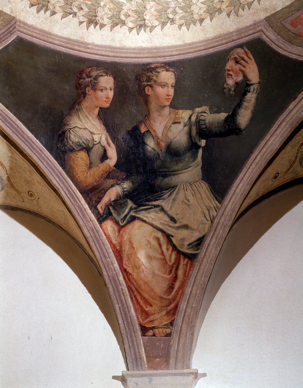 Múzy, Apollónova komnata a múzy od Giorgio Vasari