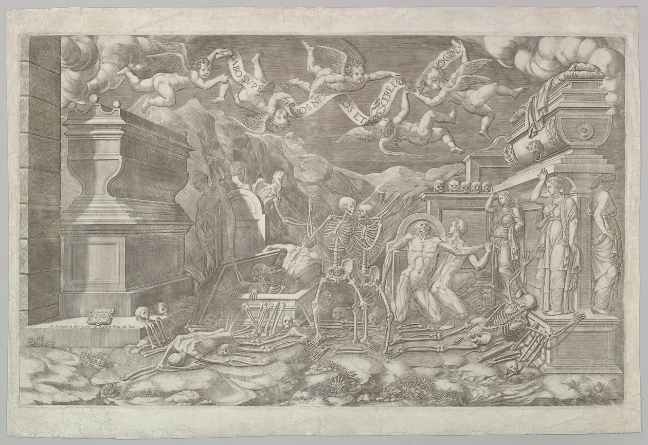 Ezechielova vize, 1554. od Giorgio Ghisi