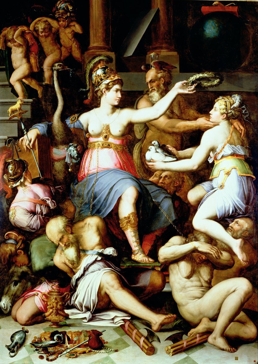 Alegorie spravedlnosti od Giorgio Vasari