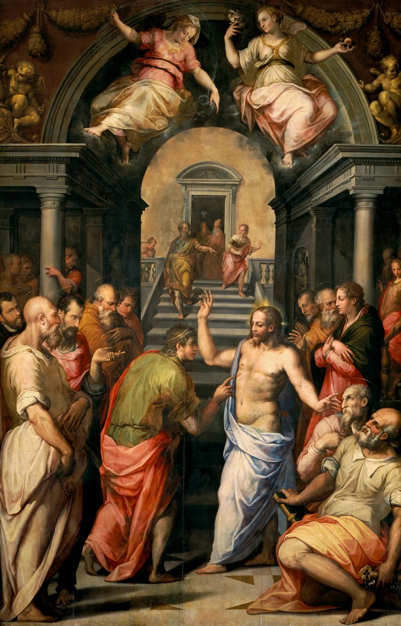 Nevěra svatého Tomáše, 1572 od Giorgio Vasari