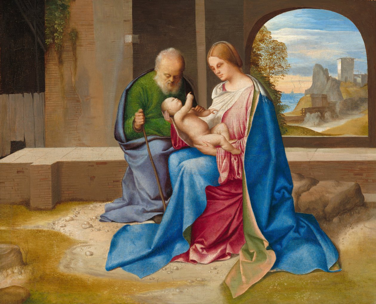 Svatá rodina od Giorgione
