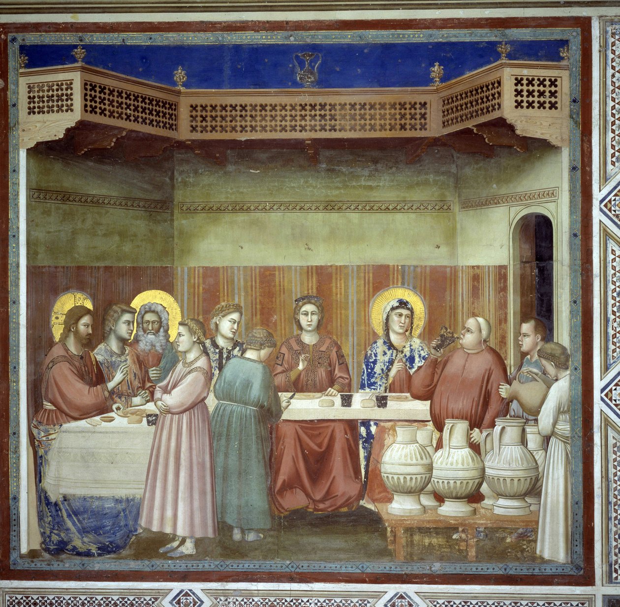 Svatba v Káně od Giotto (c.1266 1337)