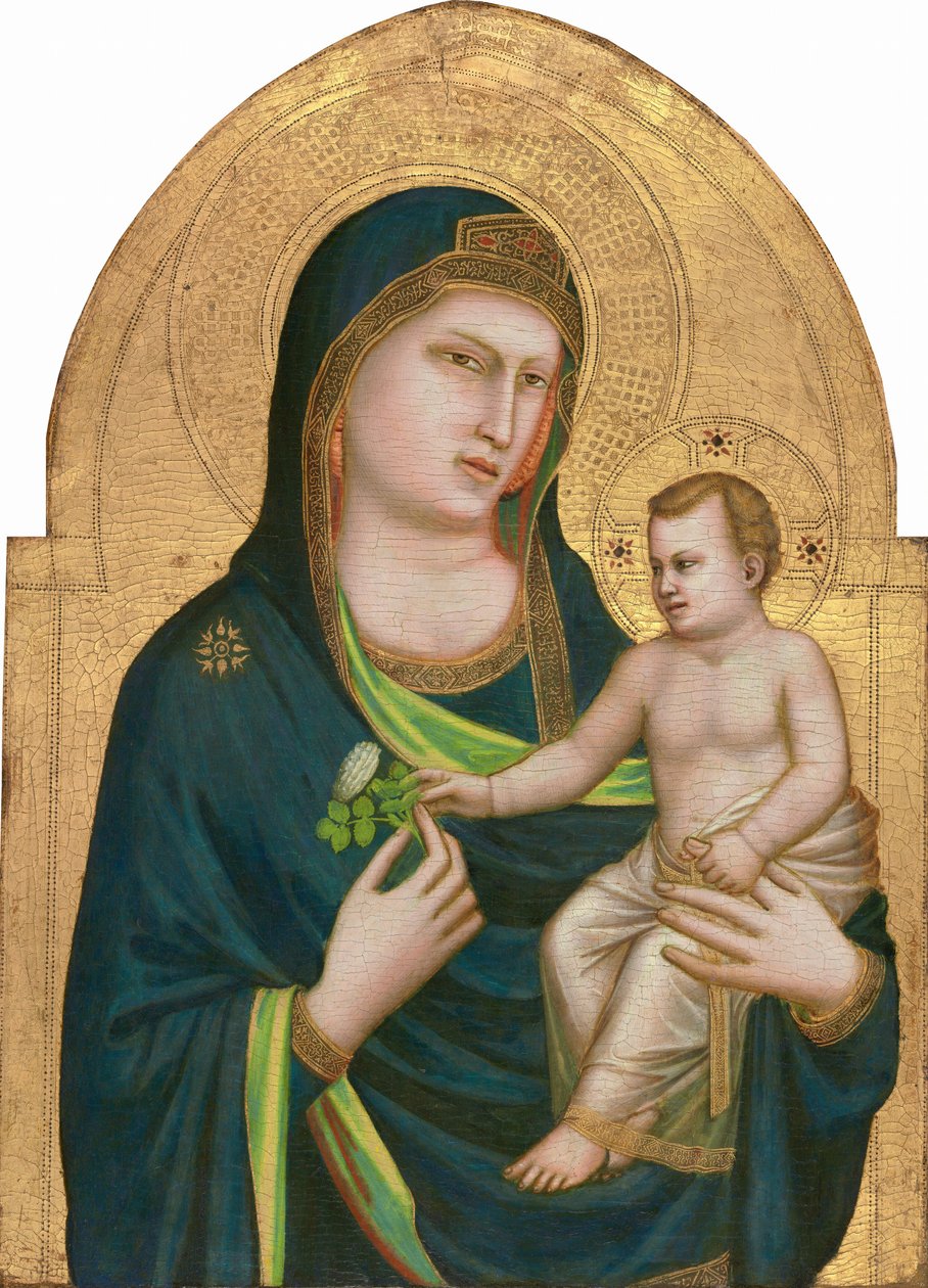 Madonna a dítě od Giotto