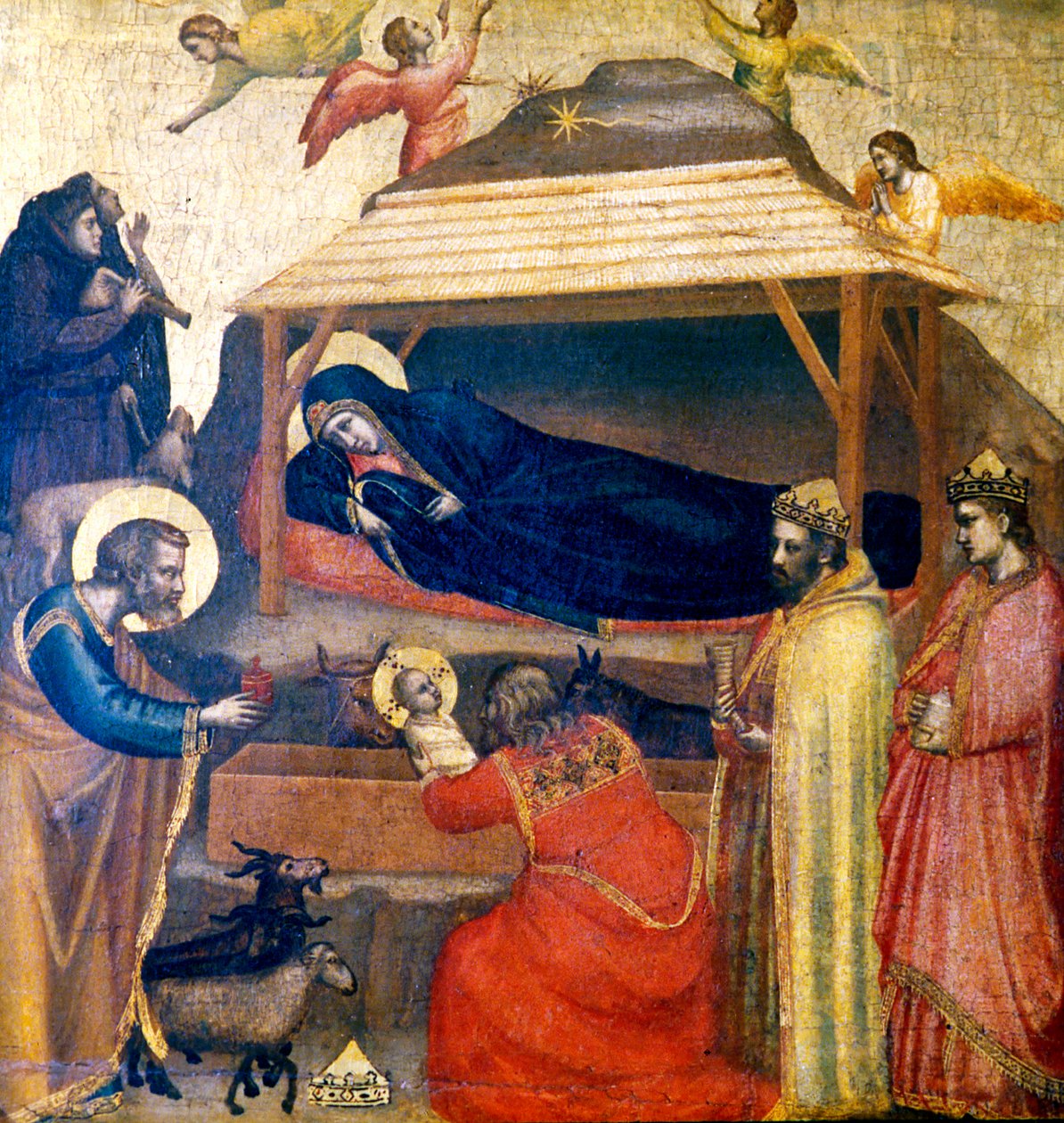 The Epiphany, c1230. od Giotto di Bondone