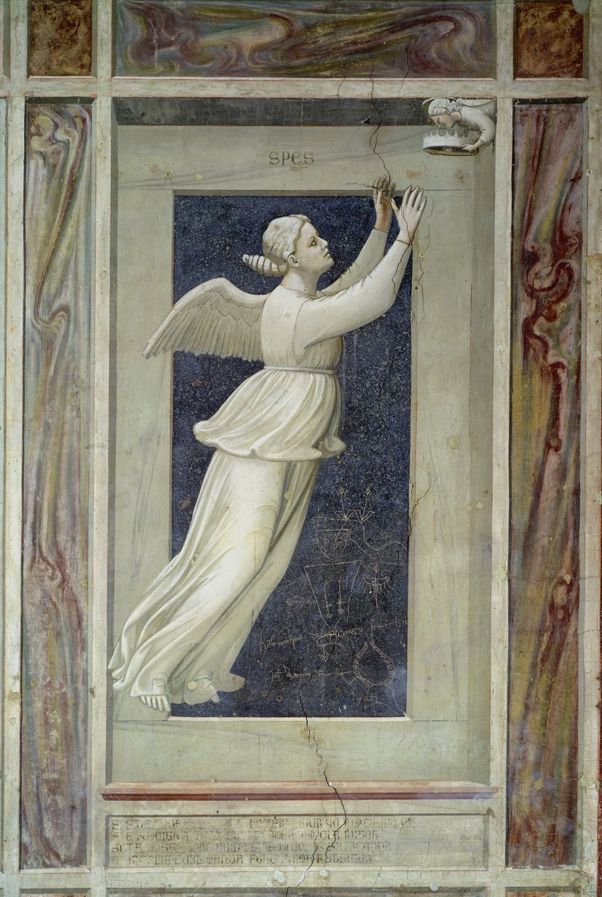 Naděje, asi 1305 od Giotto di Bondone