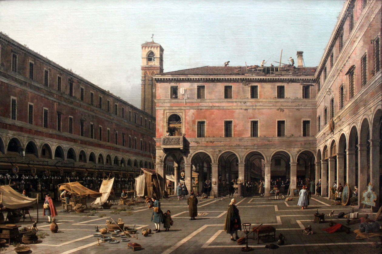 Canaletto Campo di Rialto od Giovanni Antonio Canal