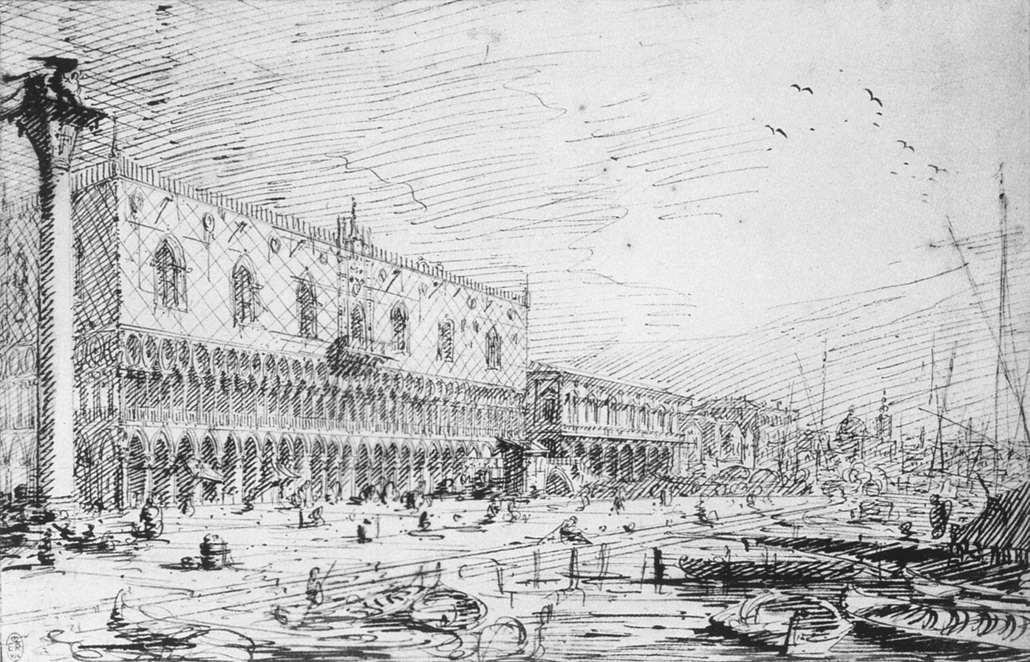 Benátky od Giovanni Antonio Canal